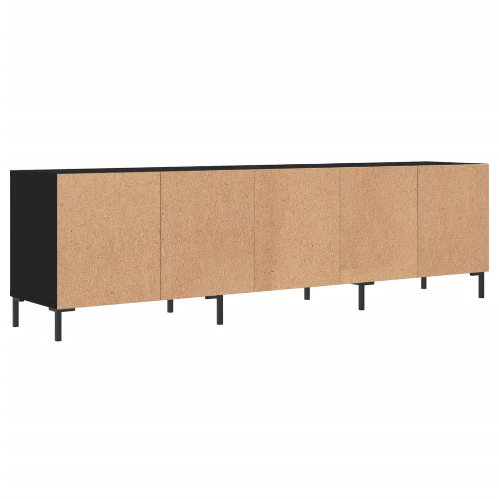 Έπιπλο Τηλεόρασης Μαύρο 150x30x44,5 εκ. Επεξεργασμένο Ξύλο