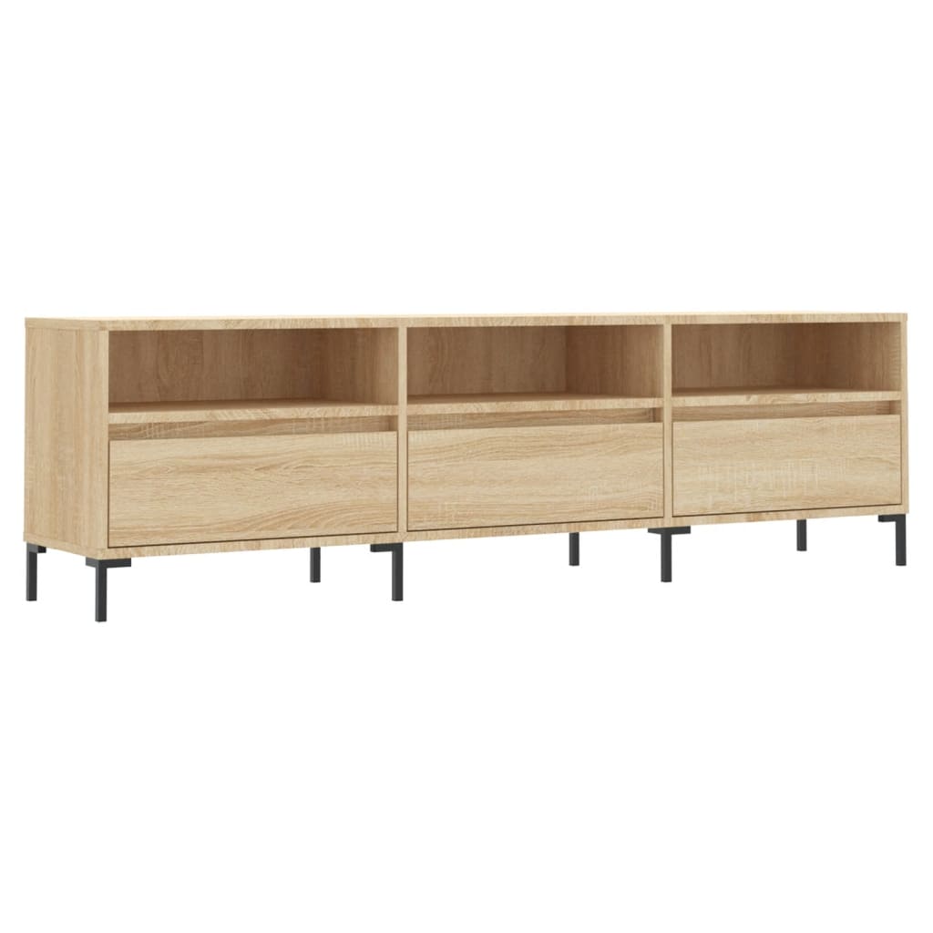 Έπιπλο Τηλεόρασης Sonoma Δρυς 150x30x44,5 εκ. Επεξ. Ξύλο