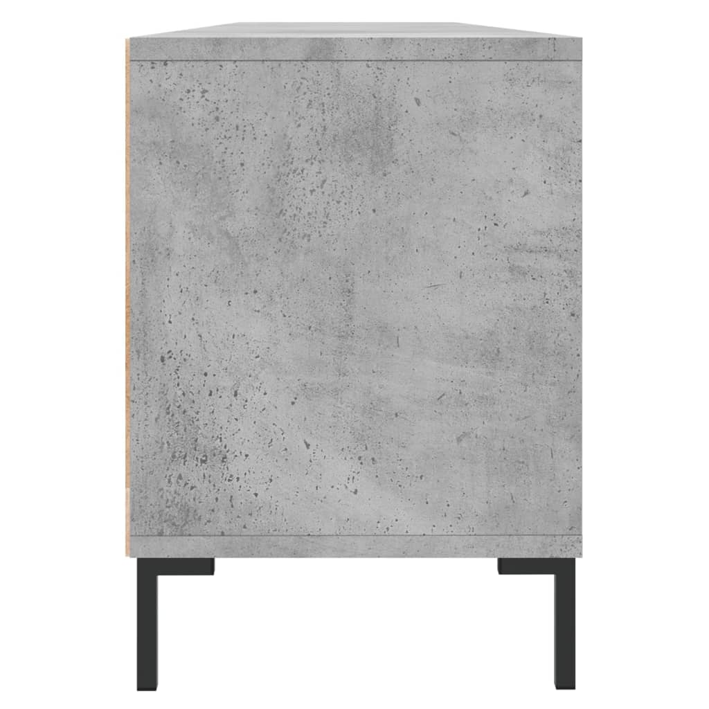 Έπιπλο Τηλεόρασης Γκρι Σκυρ. 150x30x44,5 εκ. Επεξ. Ξύλο