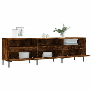 Έπιπλο Τηλεόρασης Καπνιστή Δρυς 150x30x44,5 εκ. Επεξ. Ξύλο