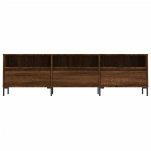 Έπιπλο Τηλεόρασης Καφέ Δρυς 150x30x44,5 εκ. Επεξεργασμένο Ξύλο