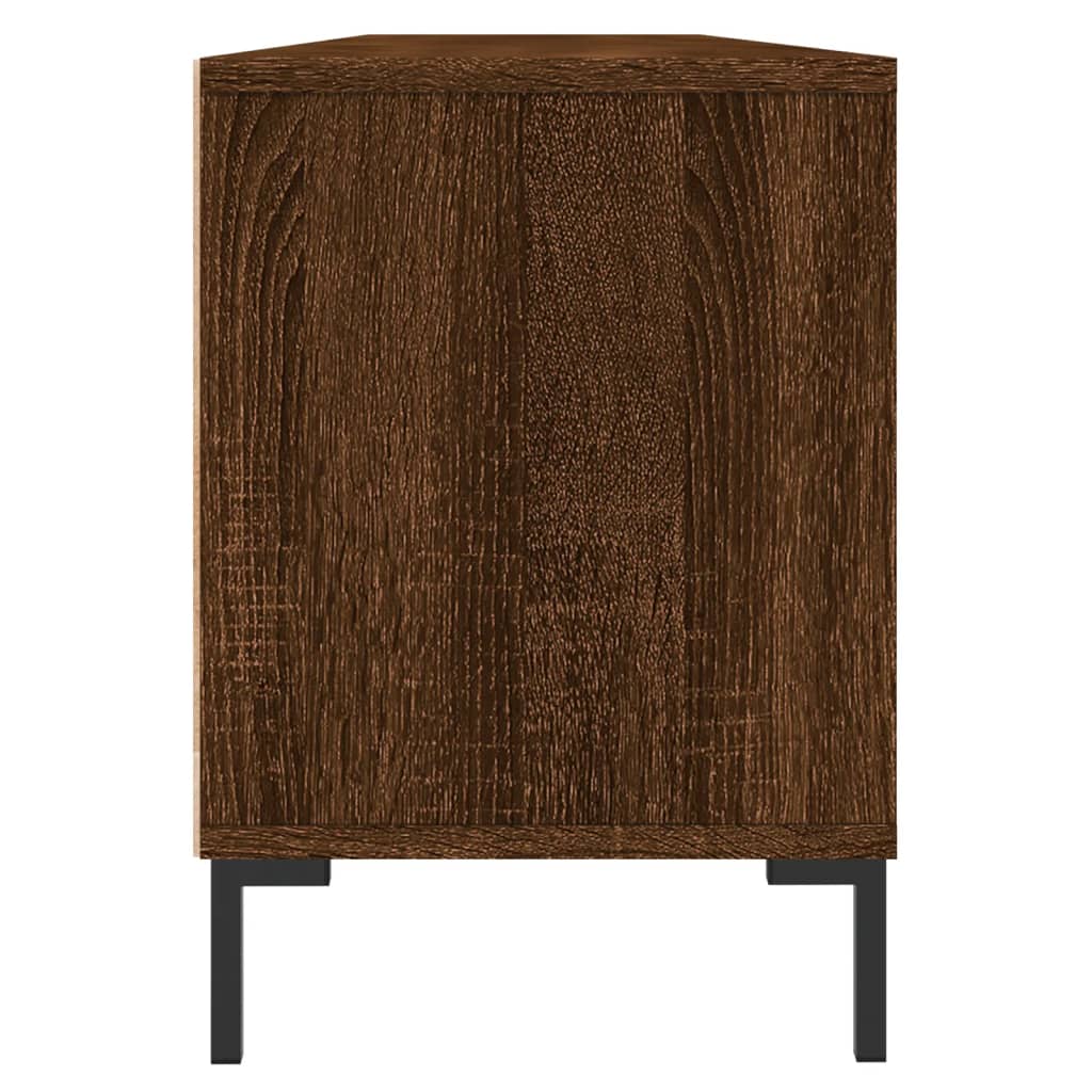 Έπιπλο Τηλεόρασης Καφέ Δρυς 150x30x44,5 εκ. Επεξεργασμένο Ξύλο