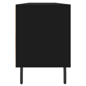 Έπιπλο Τηλεόρασης Μαύρο 150x30x44,5 εκ. Επεξεργασμένο Ξύλο