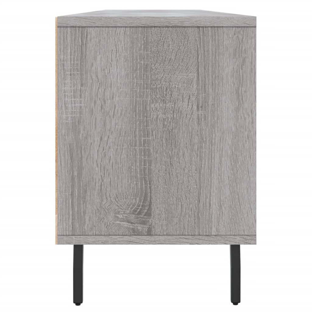 Έπιπλο Τηλεόρασης Γκρι Sonoma 150x30x44,5 εκ. από Επεξεργ. Ξύλο