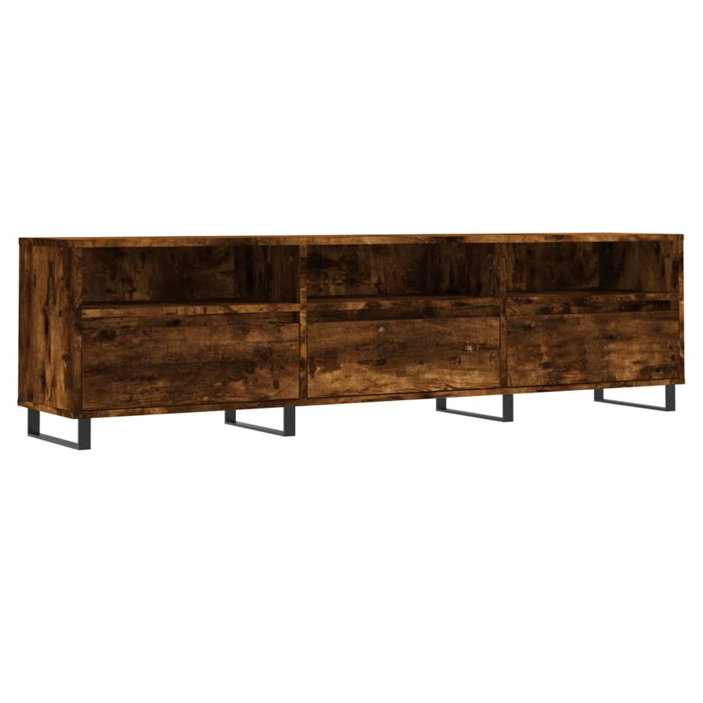 Έπιπλο Τηλεόρασης Καπνιστή Δρυς 150x30x44,5 εκ. Επεξ. Ξύλο - Pakobazaar