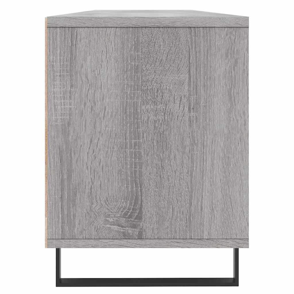 Έπιπλο Τηλεόρασης Γκρι Sonoma 150x30x44,5 εκ. από Επεξεργ. Ξύλο