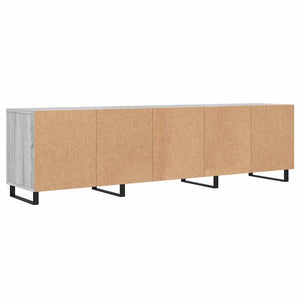 Έπιπλο Τηλεόρασης Γκρι Sonoma 150x30x44,5 εκ. από Επεξεργ. Ξύλο
