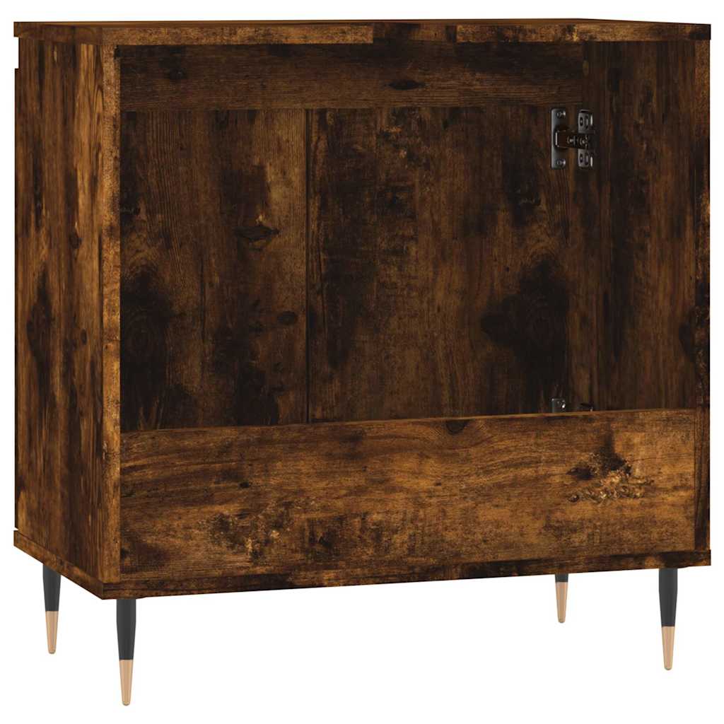Ντουλάπι Μπάνιου Καπνιστή Δρυς 58 x 33 x 60 εκ. Επεξεργ. Ξύλο