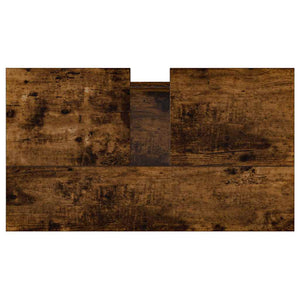 Ντουλάπι Μπάνιου Καπνιστή Δρυς 58 x 33 x 60 εκ. Επεξεργ. Ξύλο