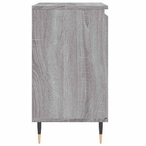 Ντουλάπι Μπάνιου Γκρι Sonoma 58 x 33 x 60 εκ. από Επεξεργ. Ξύλο