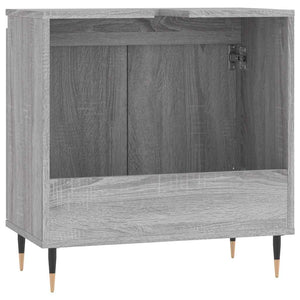 Ντουλάπι Μπάνιου Γκρι Sonoma 58 x 33 x 60 εκ. από Επεξεργ. Ξύλο