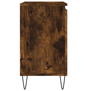 Ντουλάπι Μπάνιου Καπνιστή Δρυς 58 x 33 x 60 εκ. Επεξεργ. Ξύλο - Pakobazaar