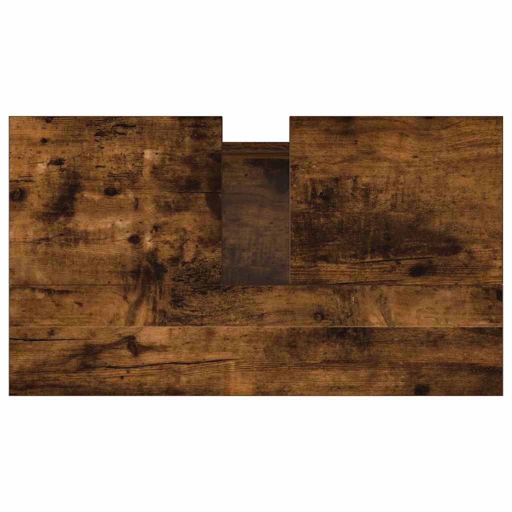 Ντουλάπι Μπάνιου Καπνιστή Δρυς 58 x 33 x 60 εκ. Επεξεργ. Ξύλο - Pakobazaar