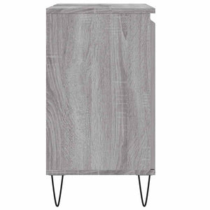 Ντουλάπι Μπάνιου Γκρι Sonoma 58 x 33 x 60 εκ. από Επεξεργ. Ξύλο