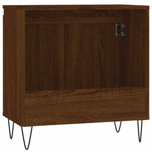 Ντουλάπι Μπάνιου Καφέ Δρυς 58 x 33 x 60 εκ. από Επεξεργ. Ξύλο
