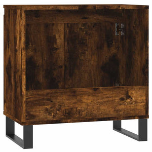 Ντουλάπι Μπάνιου Καπνιστή Δρυς 58 x 33 x 60 εκ. Επεξεργ. Ξύλο