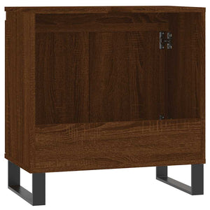 Ντουλάπι Μπάνιου Καφέ Δρυς 58 x 33 x 60 εκ. από Επεξεργ. Ξύλο