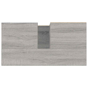 Ντουλάπι Μπάνιου Γκρι Sonoma 65x33x60 εκ. Επεξεργασμένο Ξύλο