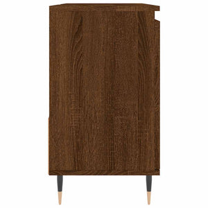 Ντουλάπι Μπάνιου Καφέ Δρυς 65x33x60 εκ. Επεξεργασμένο Ξύλο