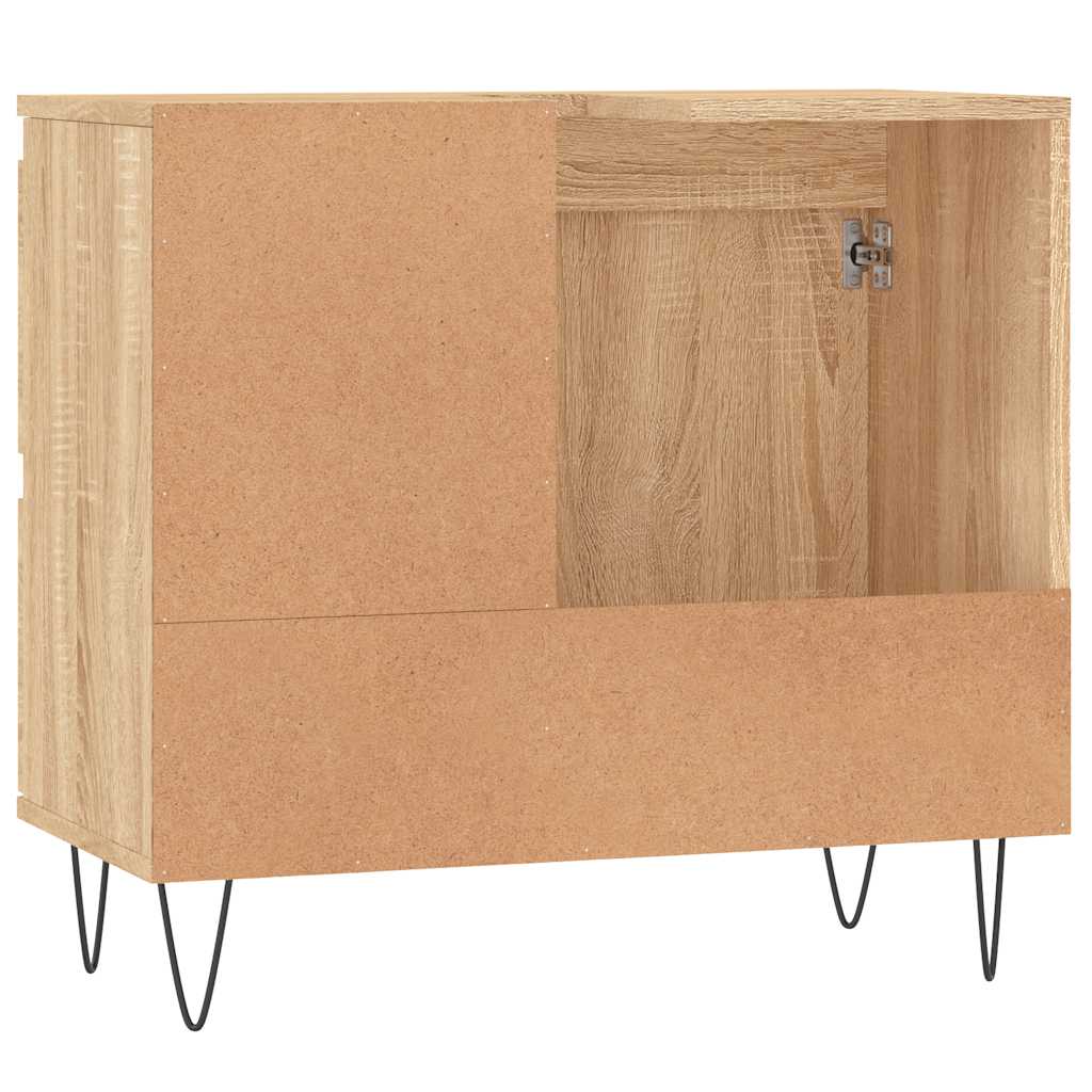 Ντουλάπι Μπάνιου Sonoma Δρυς 65x33x60 εκ. Επεξεργασμένο Ξύλο
