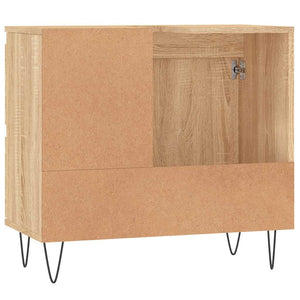 Ντουλάπι Μπάνιου Sonoma Δρυς 65x33x60 εκ. Επεξεργασμένο Ξύλο