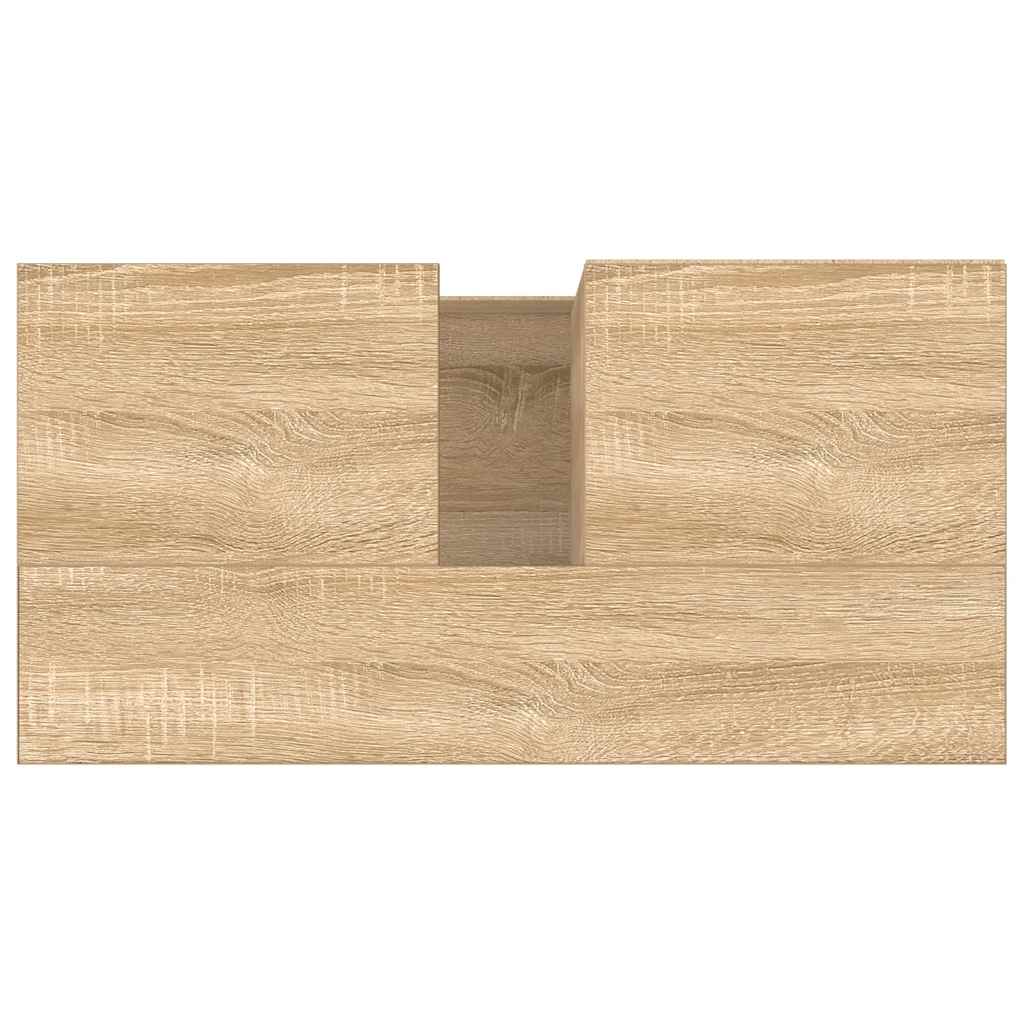 Ντουλάπι Μπάνιου Sonoma Δρυς 65x33x60 εκ. Επεξεργασμένο Ξύλο