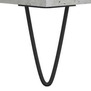 Ντουλάπι Μπάνιου Γκρι Σκυροδέματος 65x33x60 εκ. Επεξ. Ξύλο - Pakobazaar