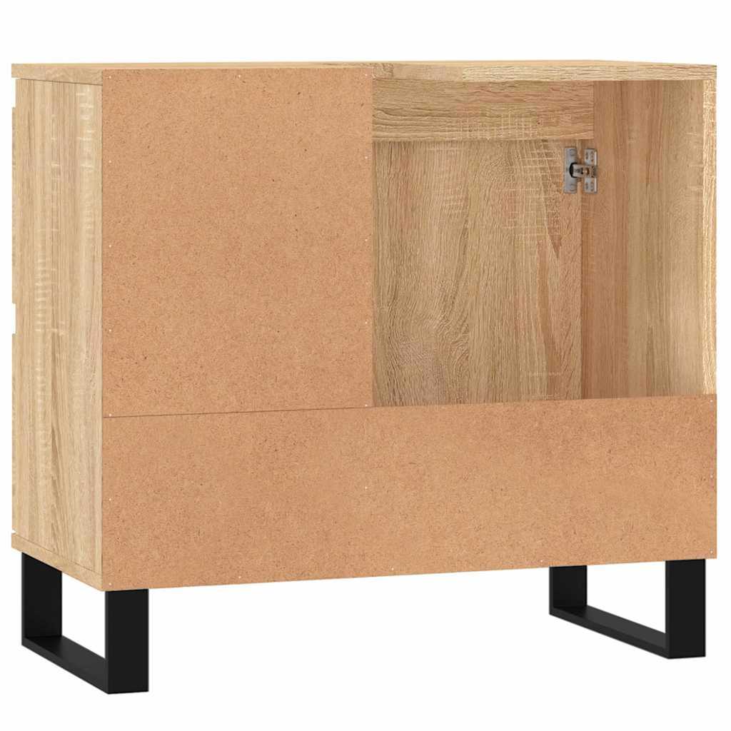 Ντουλάπι Μπάνιου Sonoma Δρυς 65x33x60 εκ. Επεξεργασμένο Ξύλο