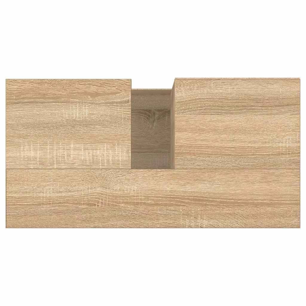 Ντουλάπι Μπάνιου Sonoma Δρυς 65x33x60 εκ. Επεξεργασμένο Ξύλο