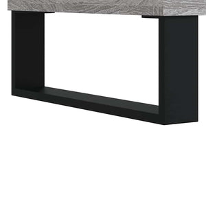 Ντουλάπι Μπάνιου Γκρι Sonoma 65x33x60 εκ. Επεξεργασμένο Ξύλο