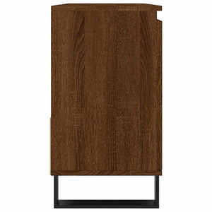 Ντουλάπι Μπάνιου Καφέ Δρυς 65x33x60 εκ. Επεξεργασμένο Ξύλο