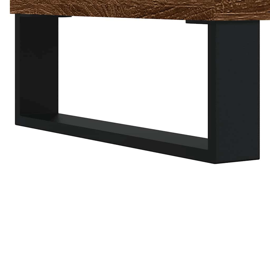 Ντουλάπι Μπάνιου Καφέ Δρυς 65x33x60 εκ. Επεξεργασμένο Ξύλο