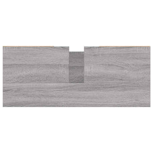 Ντουλάπι Μπάνιου Γκρι Sonoma 80 x 33 x 60 εκ. από Επεξεργ. Ξύλο