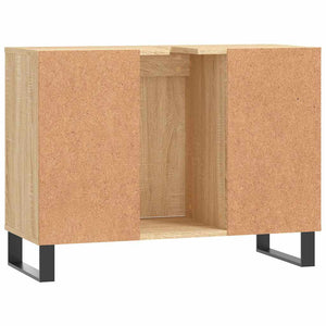 Ντουλάπι Μπάνιου Sonoma Δρυς 80 x 33 x 60 εκ. από Επεξεργ. Ξύλο