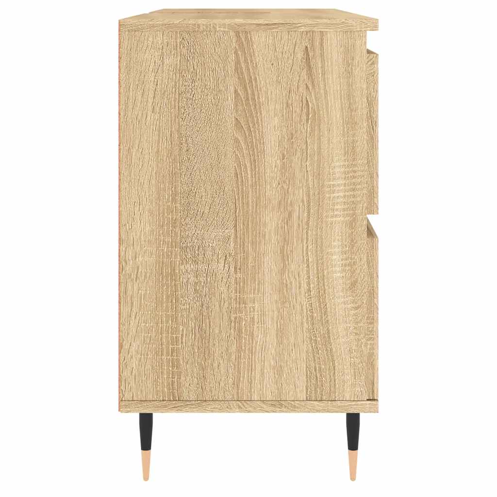 Ντουλάπι Μπάνιου Sonoma Δρυς 80 x 33 x 60 εκ. από Επεξεργ. Ξύλο