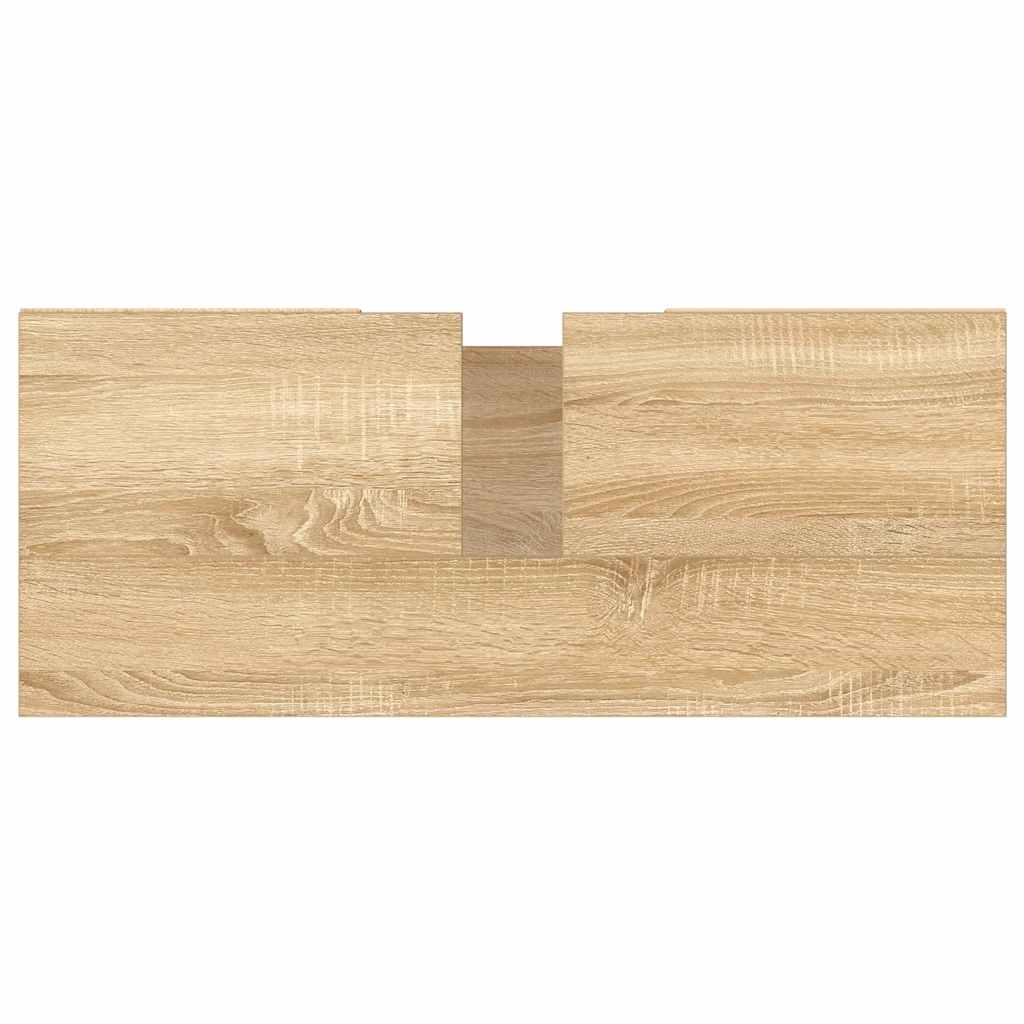 Ντουλάπι Μπάνιου Sonoma Δρυς 80 x 33 x 60 εκ. από Επεξεργ. Ξύλο