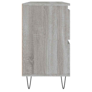 Ντουλάπι Μπάνιου Γκρι Sonoma 80 x 33 x 60 εκ. από Επεξεργ. Ξύλο
