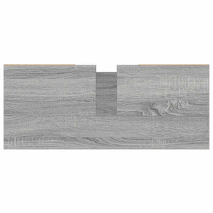 Ντουλάπι Μπάνιου Γκρι Sonoma 80 x 33 x 60 εκ. από Επεξεργ. Ξύλο