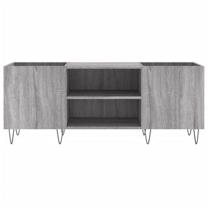 Δισκοθήκη Γκρι Sonoma 121 x 38 x 48 εκ. από Επεξεργασμένο Ξύλο