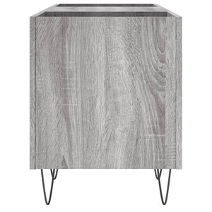 Δισκοθήκη Γκρι Sonoma 121 x 38 x 48 εκ. από Επεξεργασμένο Ξύλο