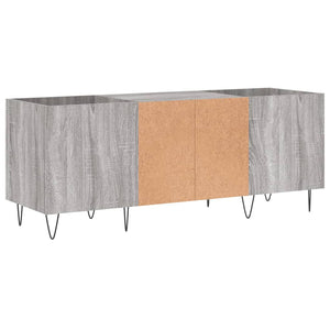 Δισκοθήκη Γκρι Sonoma 121 x 38 x 48 εκ. από Επεξεργασμένο Ξύλο
