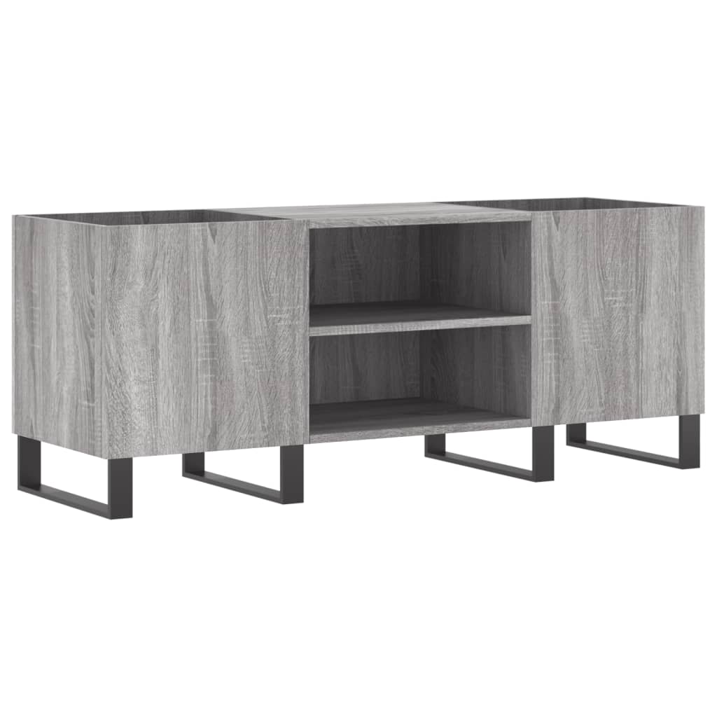 Δισκοθήκη Γκρι Sonoma 121 x 38 x 48 εκ. από Επεξεργασμένο Ξύλο