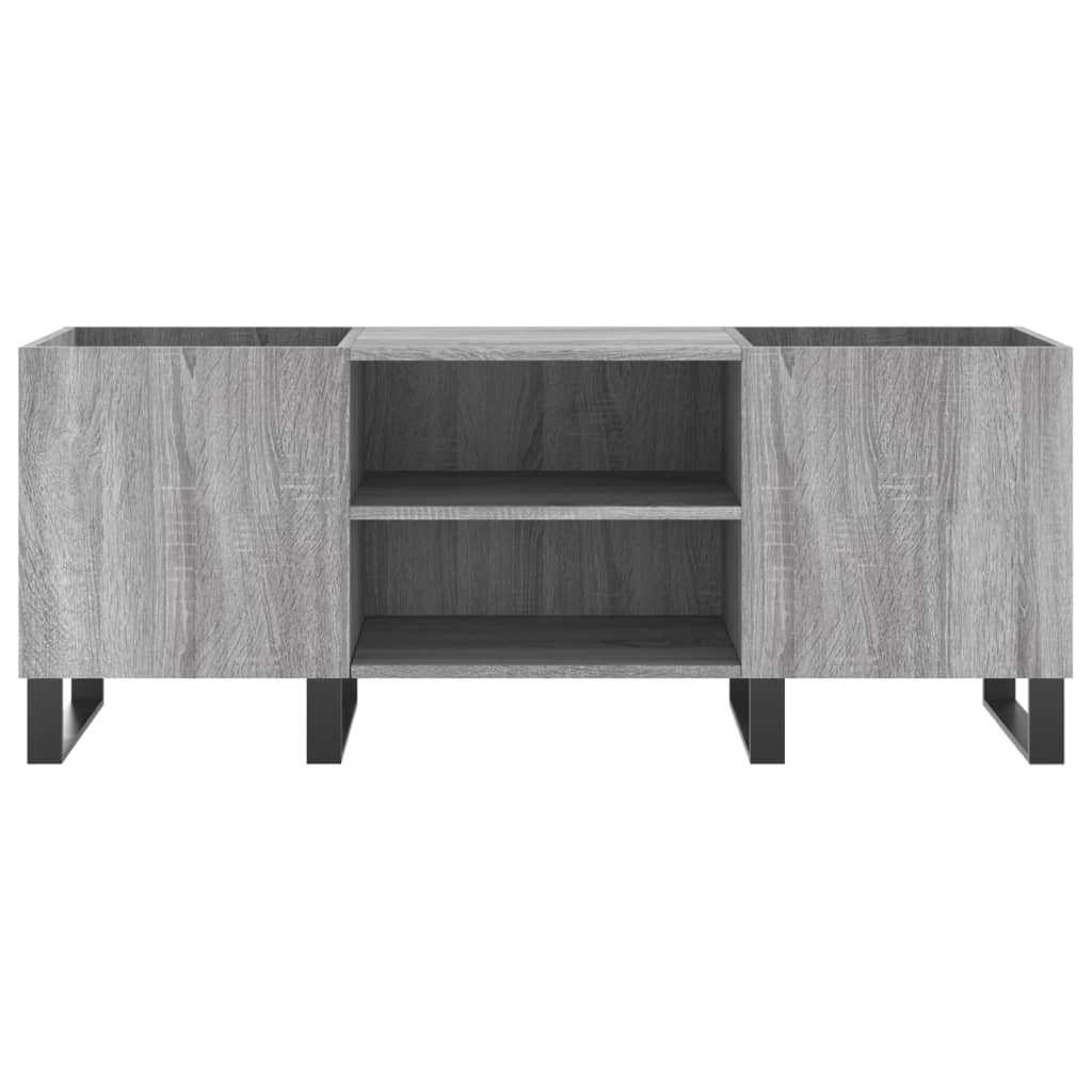 Δισκοθήκη Γκρι Sonoma 121 x 38 x 48 εκ. από Επεξεργασμένο Ξύλο