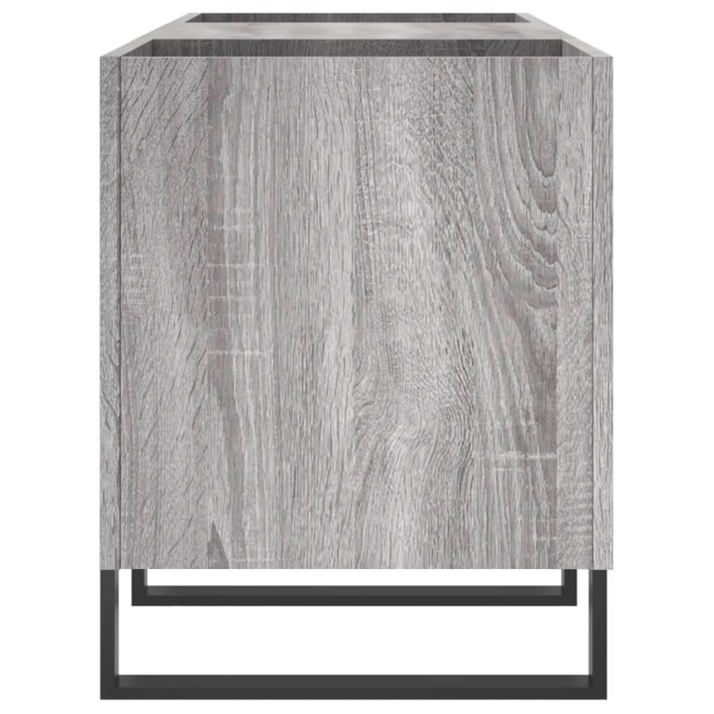 Δισκοθήκη Γκρι Sonoma 121 x 38 x 48 εκ. από Επεξεργασμένο Ξύλο