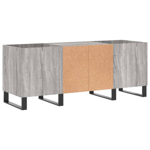 Δισκοθήκη Γκρι Sonoma 121 x 38 x 48 εκ. από Επεξεργασμένο Ξύλο