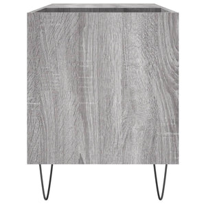 Δισκοθήκη Γκρι Sonoma 85 x 38 x 48 εκ. από Επεξεργασμένο Ξύλο