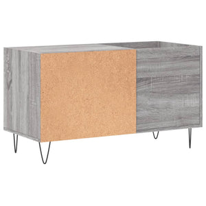 Δισκοθήκη Γκρι Sonoma 85 x 38 x 48 εκ. από Επεξεργασμένο Ξύλο