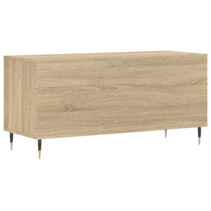 Έπιπλο Δίσκων Sonoma Δρυς 100x38x48 εκ. από Επεξεργασμένο Ξύλο - Pakobazaar