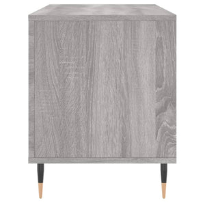 Έπιπλο Δίσκων Γκρι Sonoma 100x38x48 εκ. από Επεξεργασμένο Ξύλο - Pakobazaar