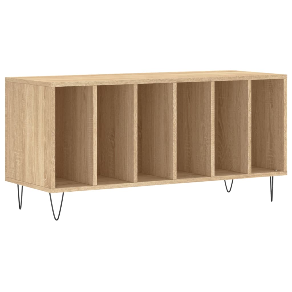 Έπιπλο Δίσκων Sonoma Δρυς 100x38x48 εκ. από Επεξεργασμένο Ξύλο - Pakobazaar